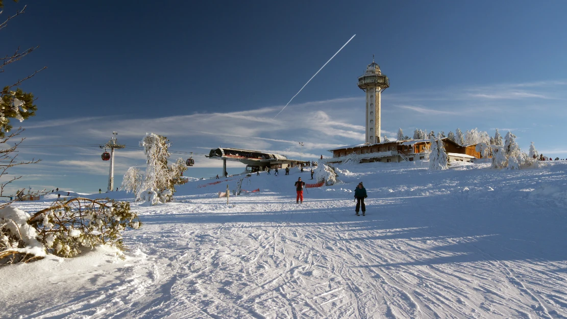Winterlandschaft auf dem Ettelsberg in Willingen